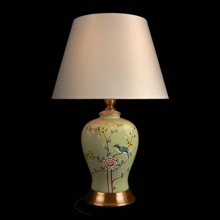 Настольная лампа декоративная loft it hydrangea 10383t