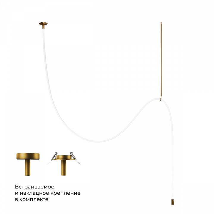 Подвесной светильник loft it thread 10388c brass