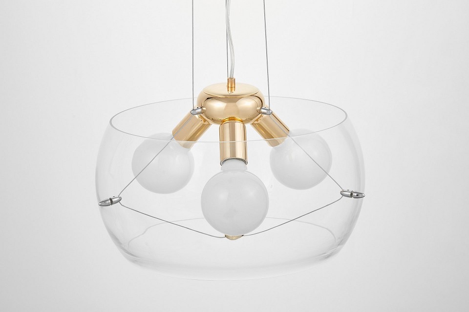 Подвесной светильник lumina deco globo ldp 6018-400 pr+f.gd