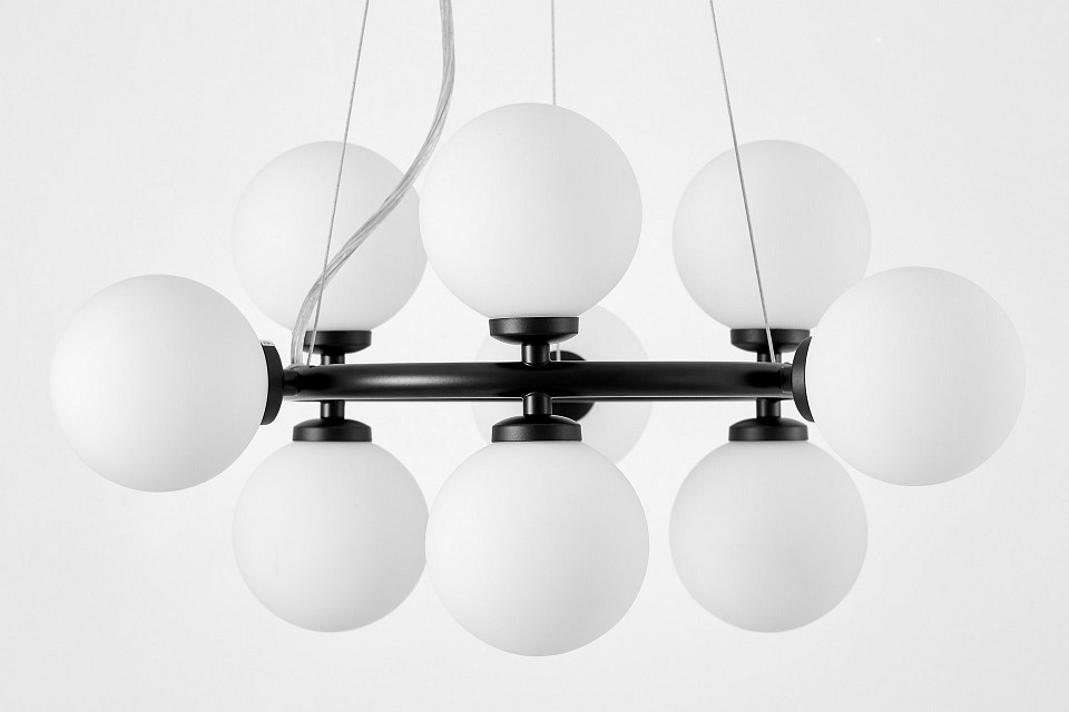 Подвесная люстра lumina deco marsiada ldp 6033-9 bk