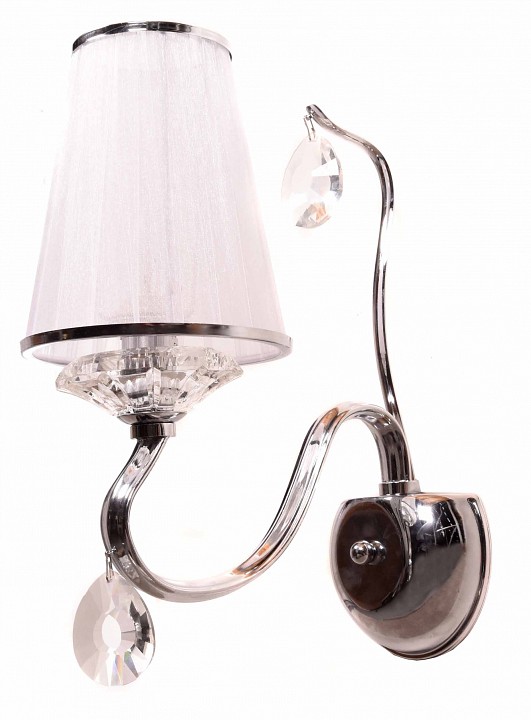 Бра lumina deco finezzia ldw 9267-1 chr
