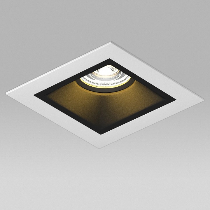 Встраиваемый светильник lightstar domino d51607bmod