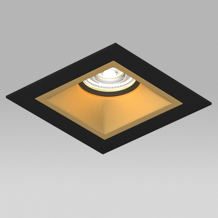 Встраиваемый светильник lightstar domino d51703bmod