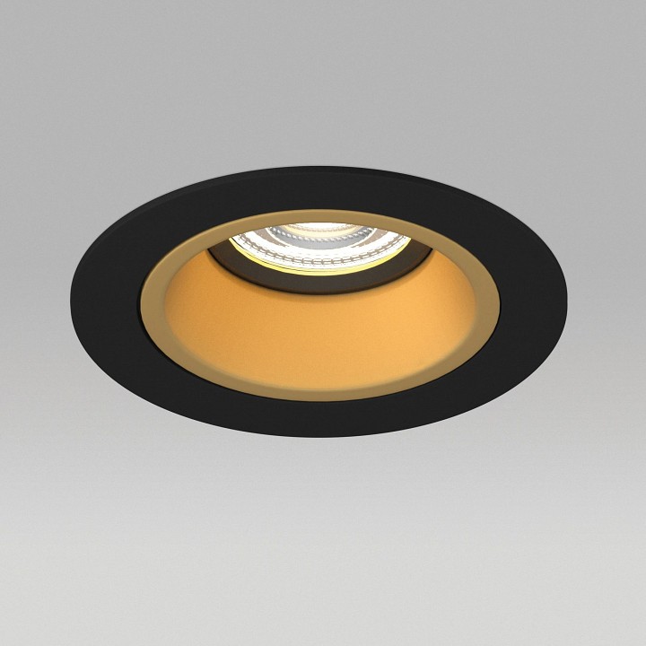 Встраиваемый светильник lightstar domino d61703bmod