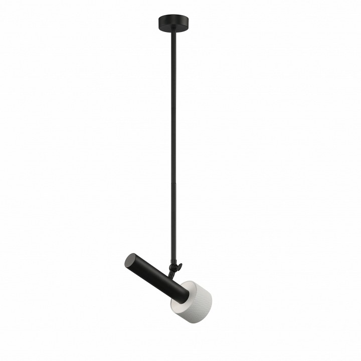 Светильник на штанге iledex delta 2361-1 bk+wh