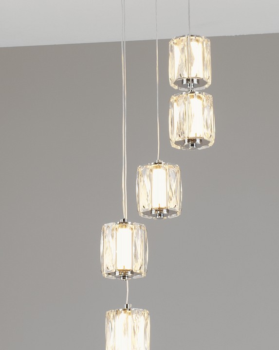 Подвесной светильник moderli prismique v11718-pl