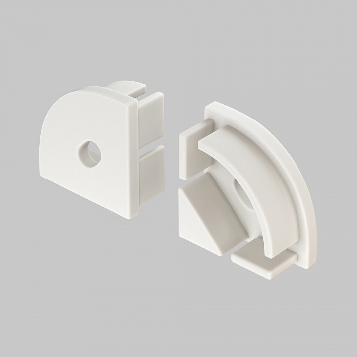 Заглушка для профиля с отверстием maytoni alm008ec