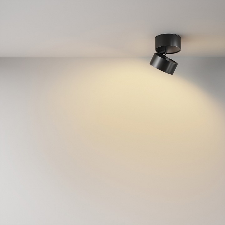 Накладной светильник maytoni onda c024cl-12w2.7k-b-1