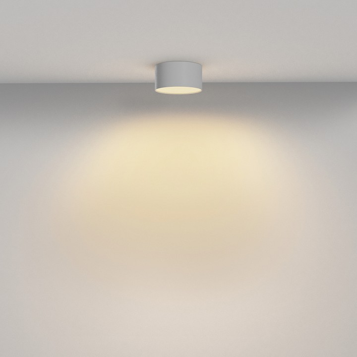 Накладной светильник maytoni zon c032cl-12w2.7k-rd-w