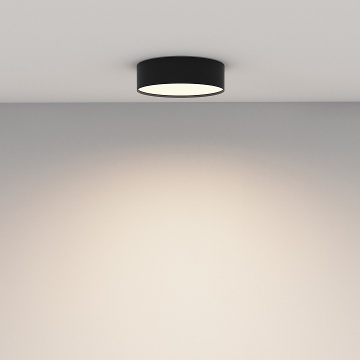 Накладной светильник maytoni zon c032cl-24w3k-rd-b