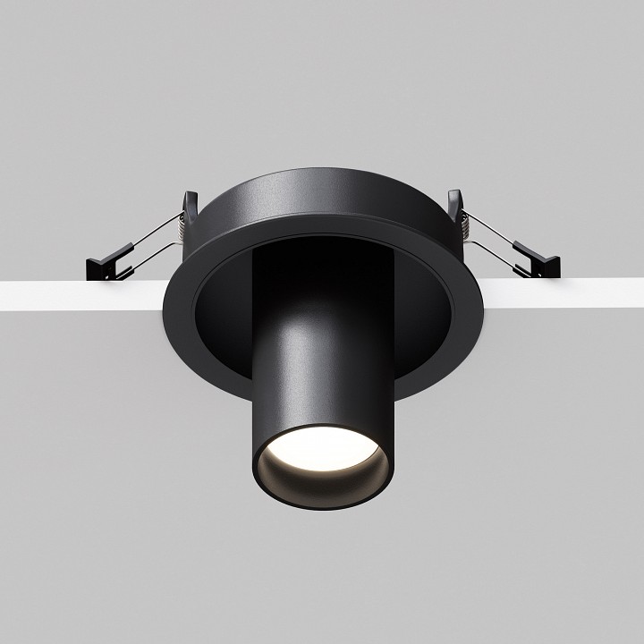 Встраиваемый светильник maytoni focus s c048cl-01-gu10-b