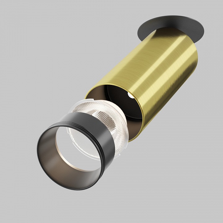 Спот maytoni focus led c053cl-l12w3k-w-bs