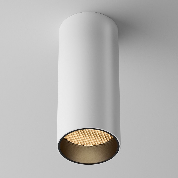 Накладной светильник maytoni focus led c056cl-l12w2.7k-w-w