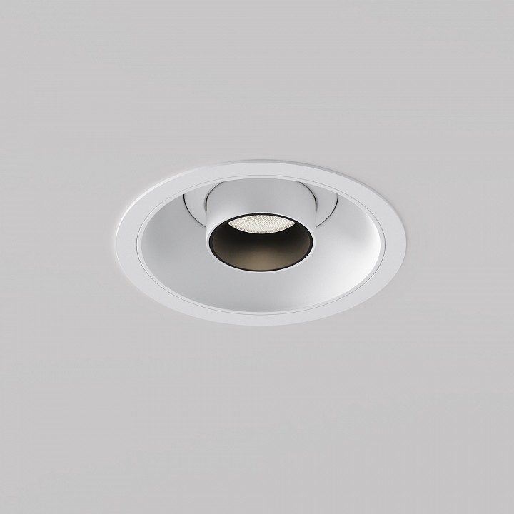 Встраиваемый светильник maytoni focus t c140rs-l300-7w4k-w