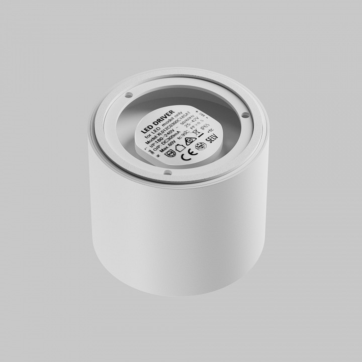 Накладной светильник maytoni lens c217cl-15w3k-w