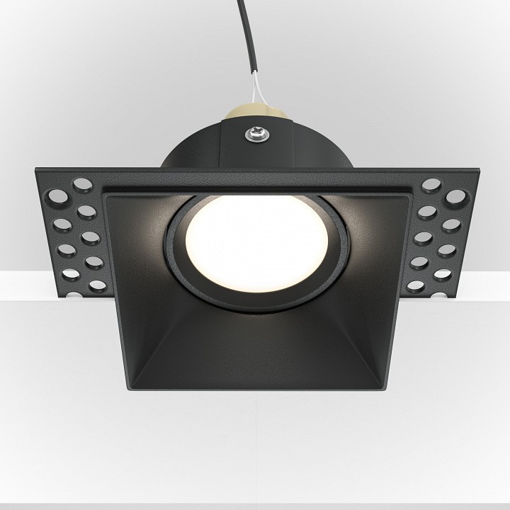 Встраиваемый светильник maytoni dot dl042-01-sq-b