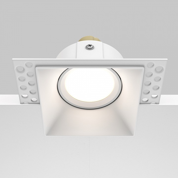 Встраиваемый светильник maytoni dot dl042-01-sq-w