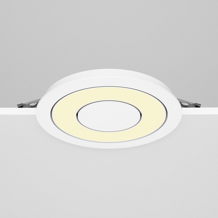 Встраиваемый светильник maytoni vector dl102-12w2.7k-w