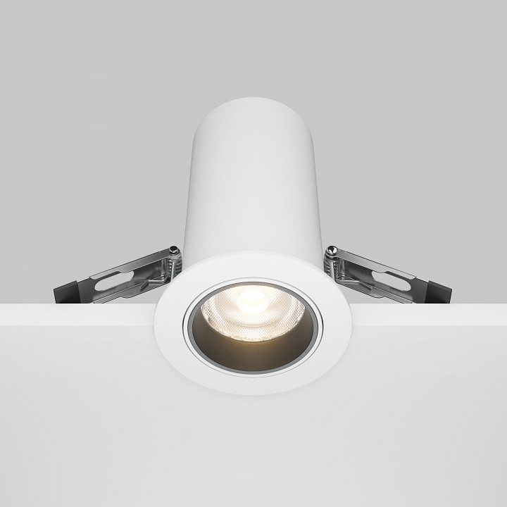 Встраиваемый светильник maytoni technical focus led dl125-l12-3k-w