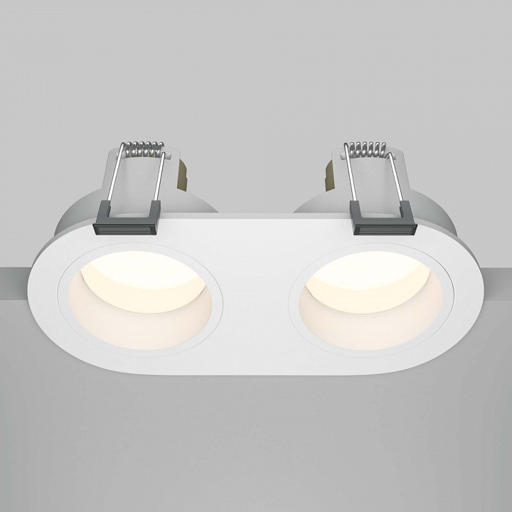 Встраиваемый светильник maytoni technical share dl126-02-gu10-w