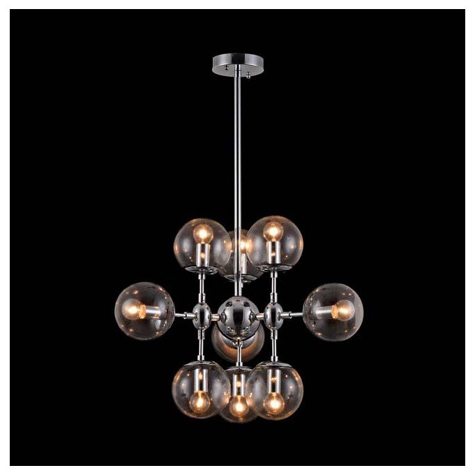 Люстра на штанге freya richard fr5596pl-09ch