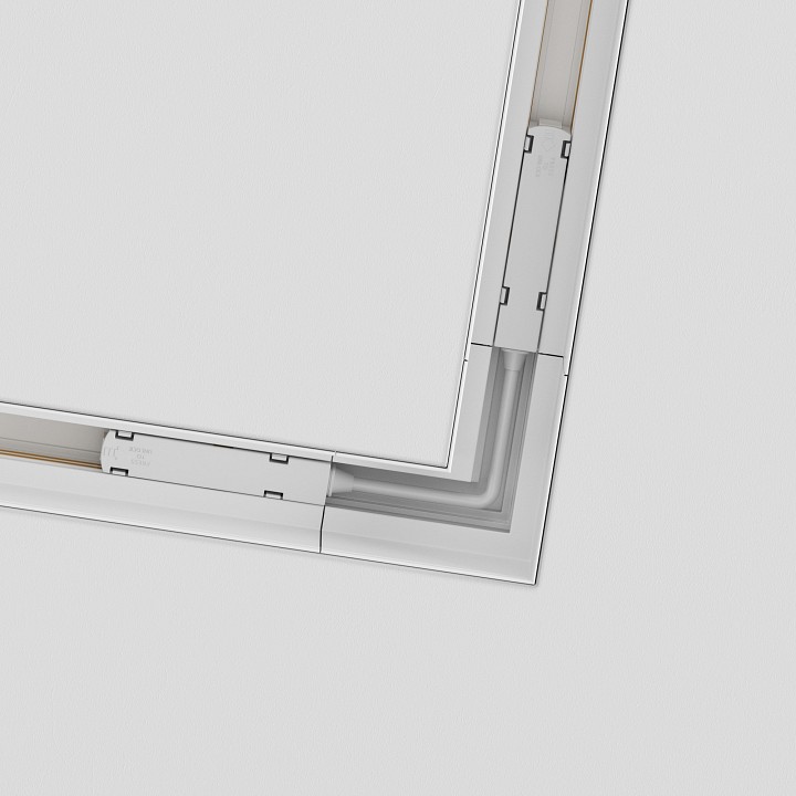 Соединитель угловой внешний для треков накладных maytoni accessories for tracks tra004cl-22w