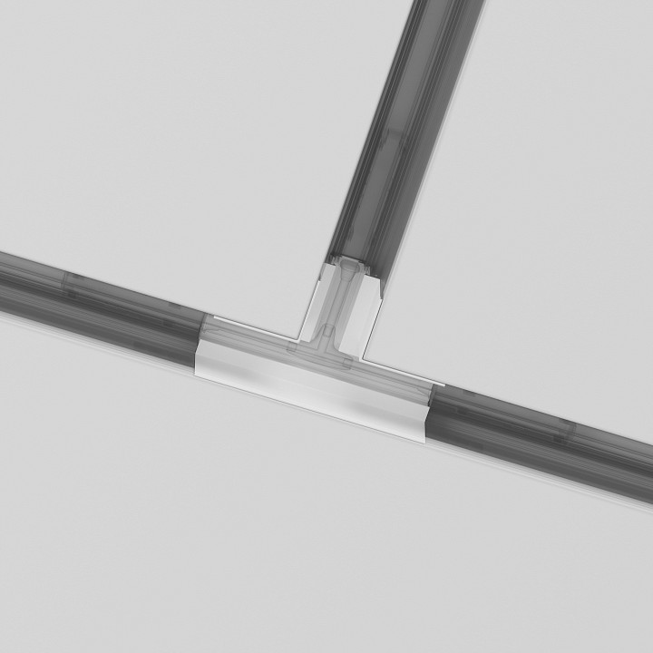 Соединитель t-образный для треков накладных maytoni accessories for tracks gravity tra010ct-42w