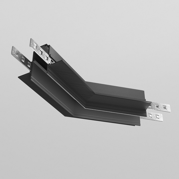 Соединитель угловой l-образный для треков встраиваемых maytoni accessories for tracks exility tra034clo-42.12b