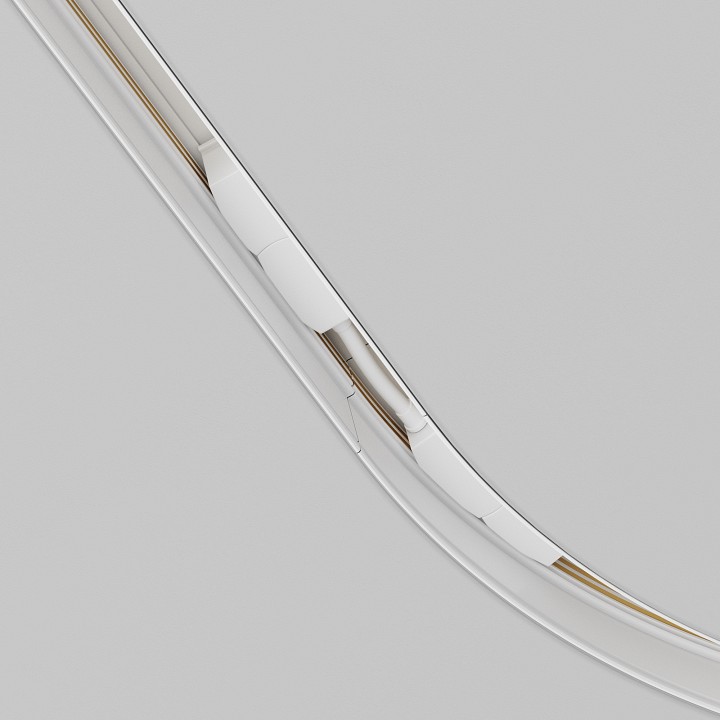 Соединитель гибкий для треков maytoni accessories for tracks exility tra034cs-w