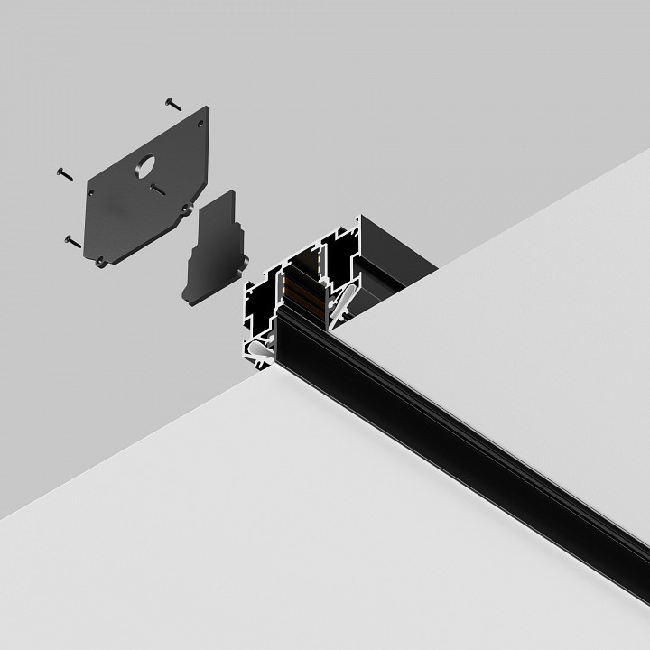 Заглушка для трека maytoni accessories for tracks exility tra034ec-sch-42b