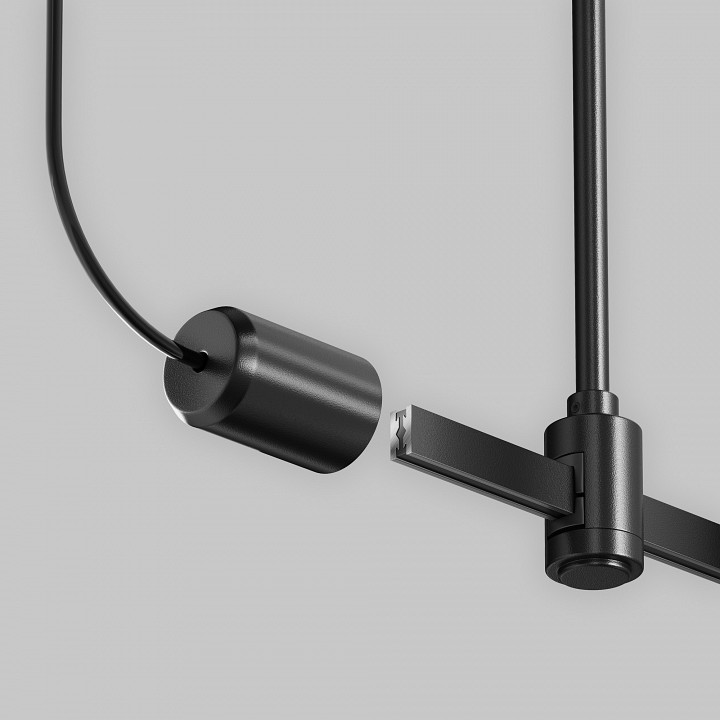 Токопровод концевой maytoni accessories for tracks flarity tra154c-sb1-b