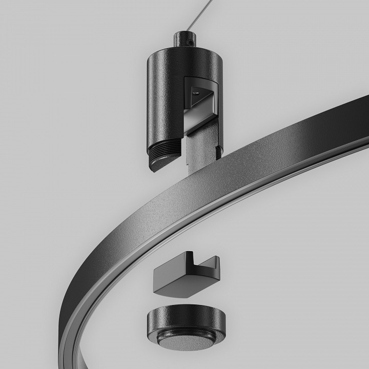 Подвес для трека maytoni accessories for tracks flarity tra154sw-bb-r-b