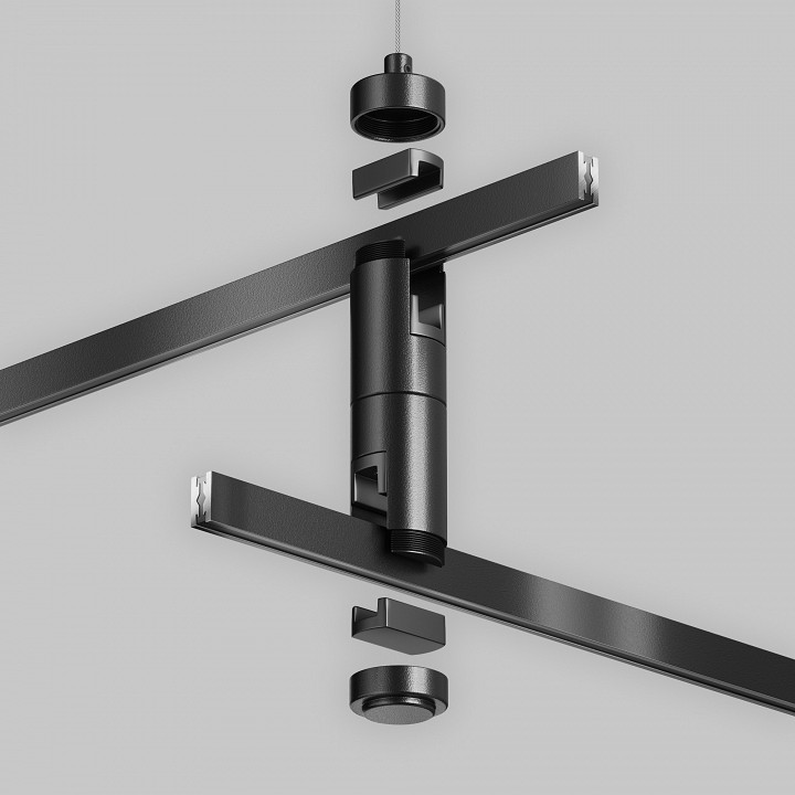 Подвес для трека maytoni accessories for tracks flarity tra157sw-d1-b