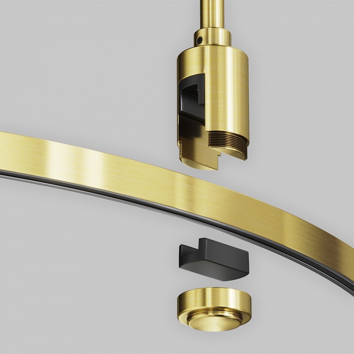 Трек накладной maytoni technical busbar trunkings flarity trx154-2sr-d1500-bs