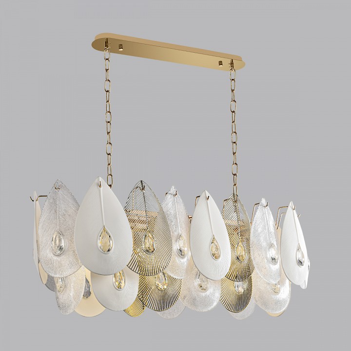 Подвесная люстра odeon light cabochon 5050/14