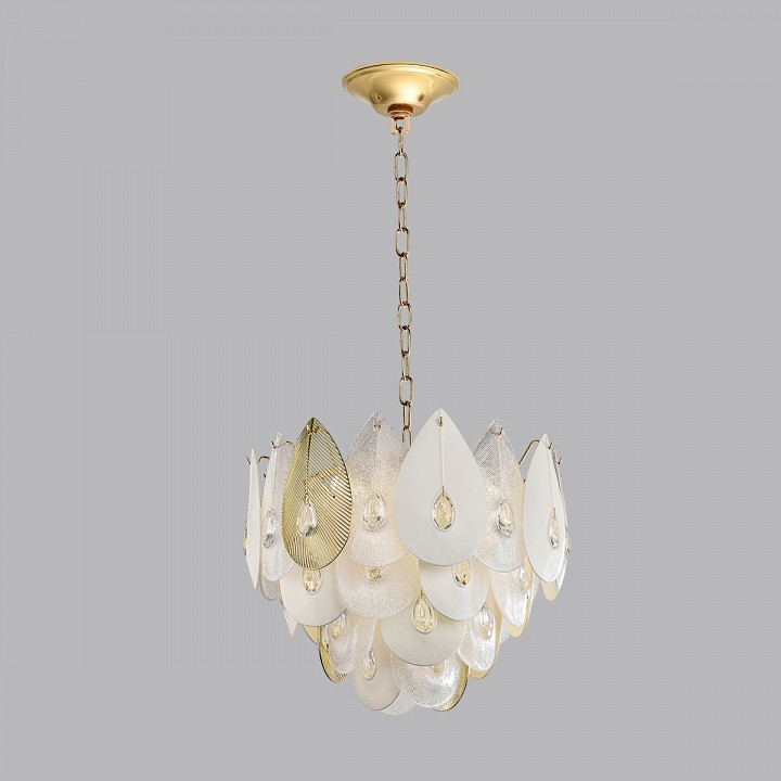 Подвесная люстра odeon light cabochon 5050/17