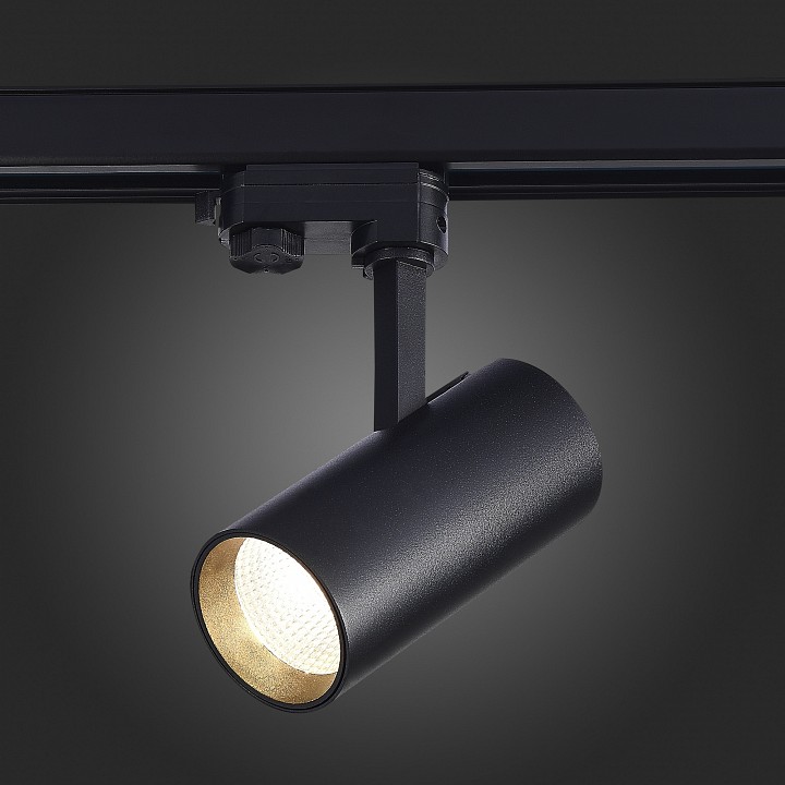 Светильник на штанге st-luce трехфазная трековая система st661.446.20
