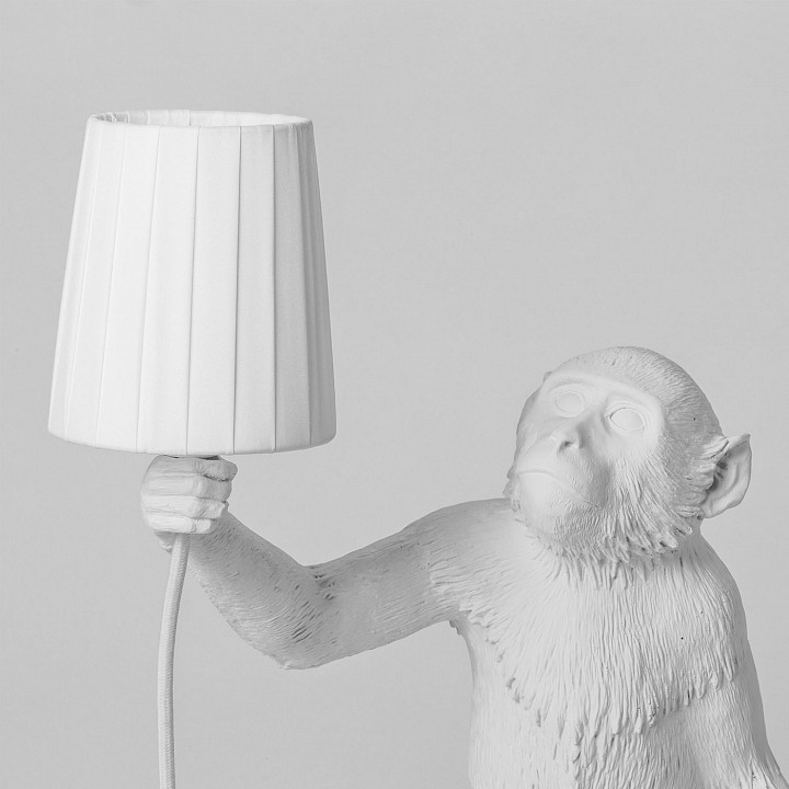 Плафон текстильный seletti monkey lamp 14918 whi