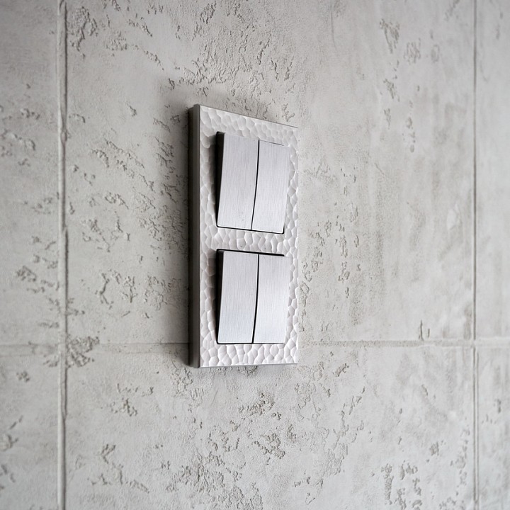 Рамка на 1 пост werkel aluminium (черный алюминий) w0011708