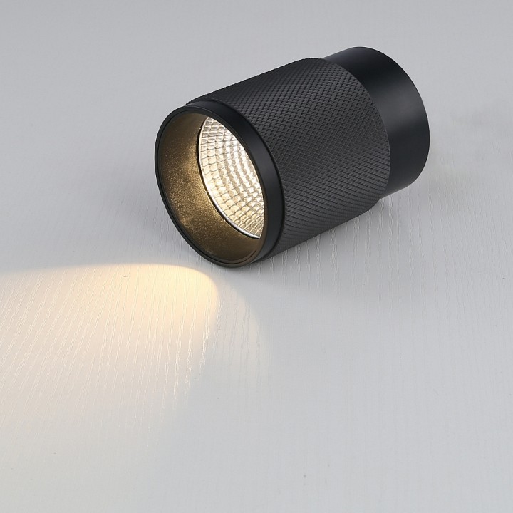 Накладной светильник iledex technical delta 1955-10w-3000k-36 bk+grp