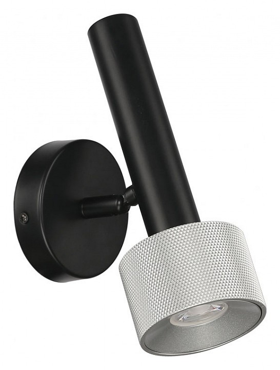 Бра iledex technical delta 2360-1 bk+sl