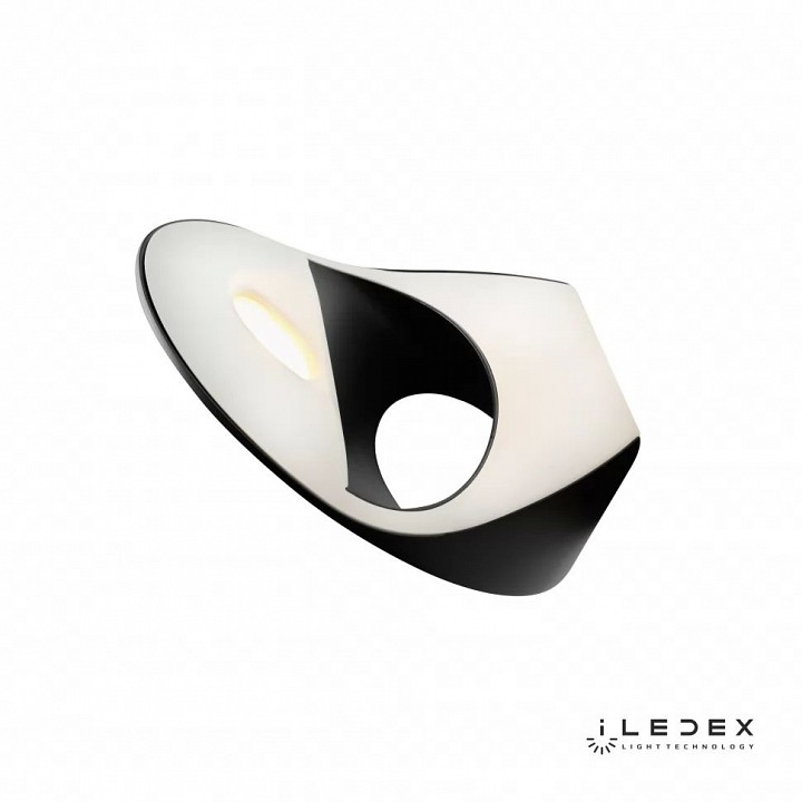 Накладной светильник iledex light flux zd8152-6w bk