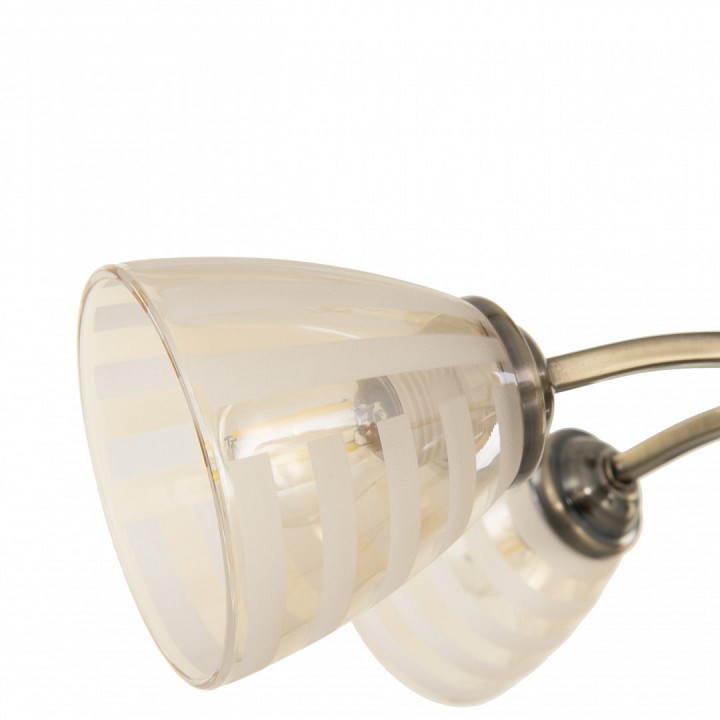 Люстра на штанге arte milano napoli-320107 320107/5 ab