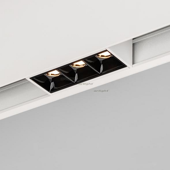 Встраиваемый светильник arlight mag-laser-45-l84-3w day4000 (wh, 15 deg, 24v) 027621