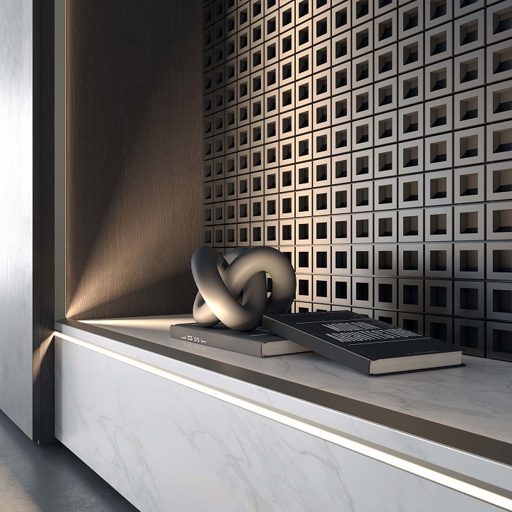 Профиль накладной угловой внутренний arlight sl-kant 038205