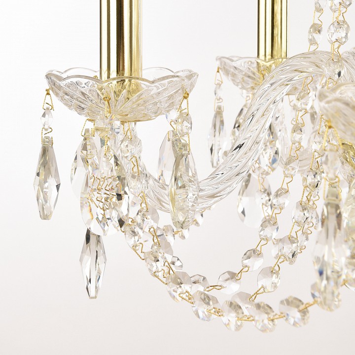 Подвесная люстра bohemia ivele crystal 1402 1402/5/141/g