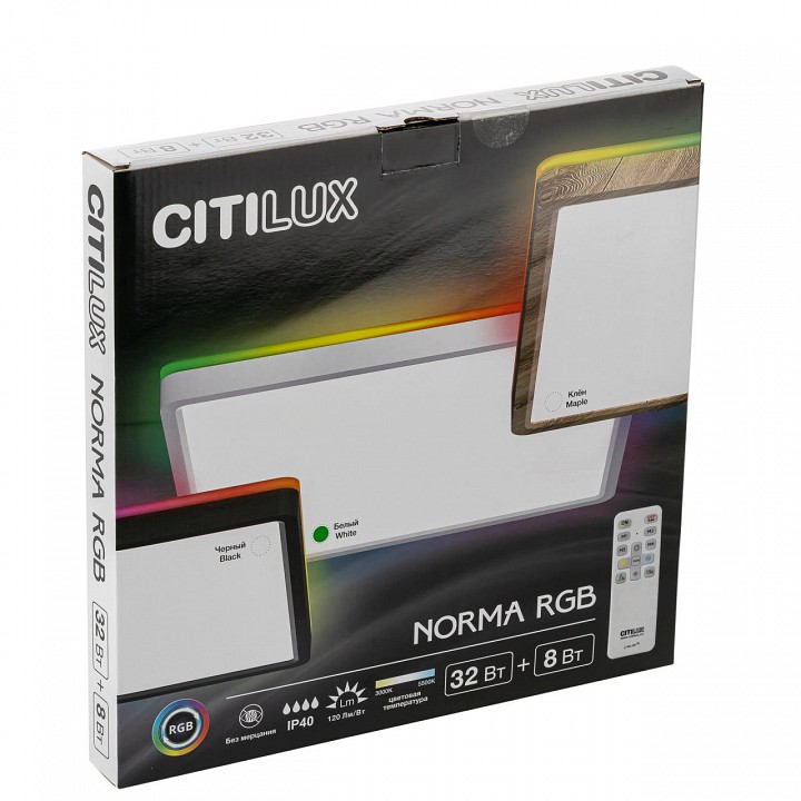 Накладной светильник citilux norma cl749k300