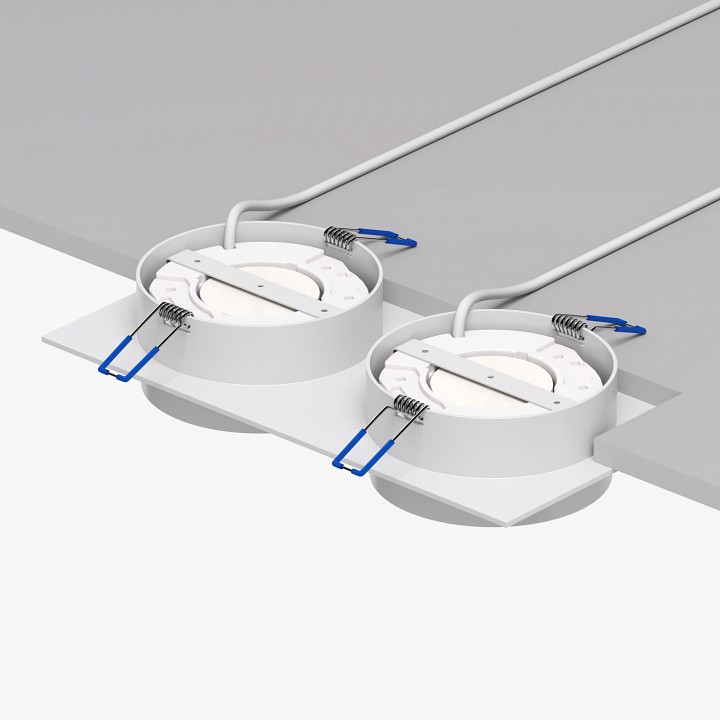 Встраиваемый светильник denkirs flat dk2092-wh