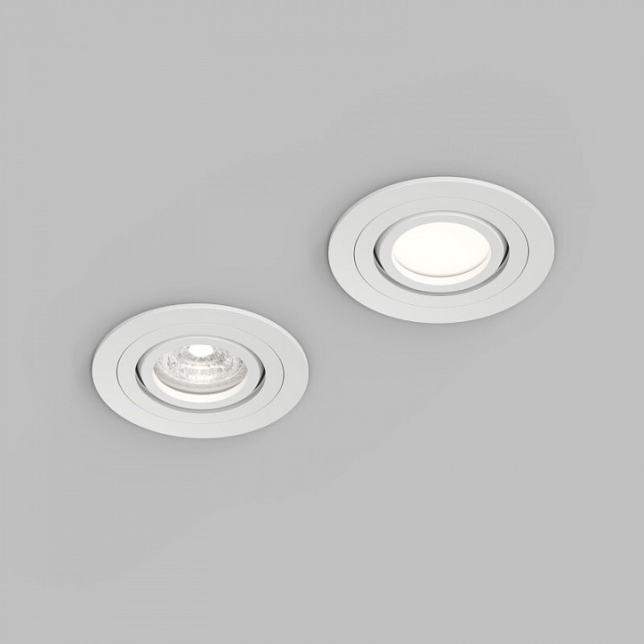 Встраиваемый светильник denkirs hydro dk2110-wh