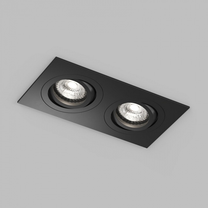 Встраиваемый светильник denkirs hydro dk2112-bk